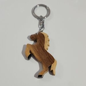 Wooden Horse Key Holder